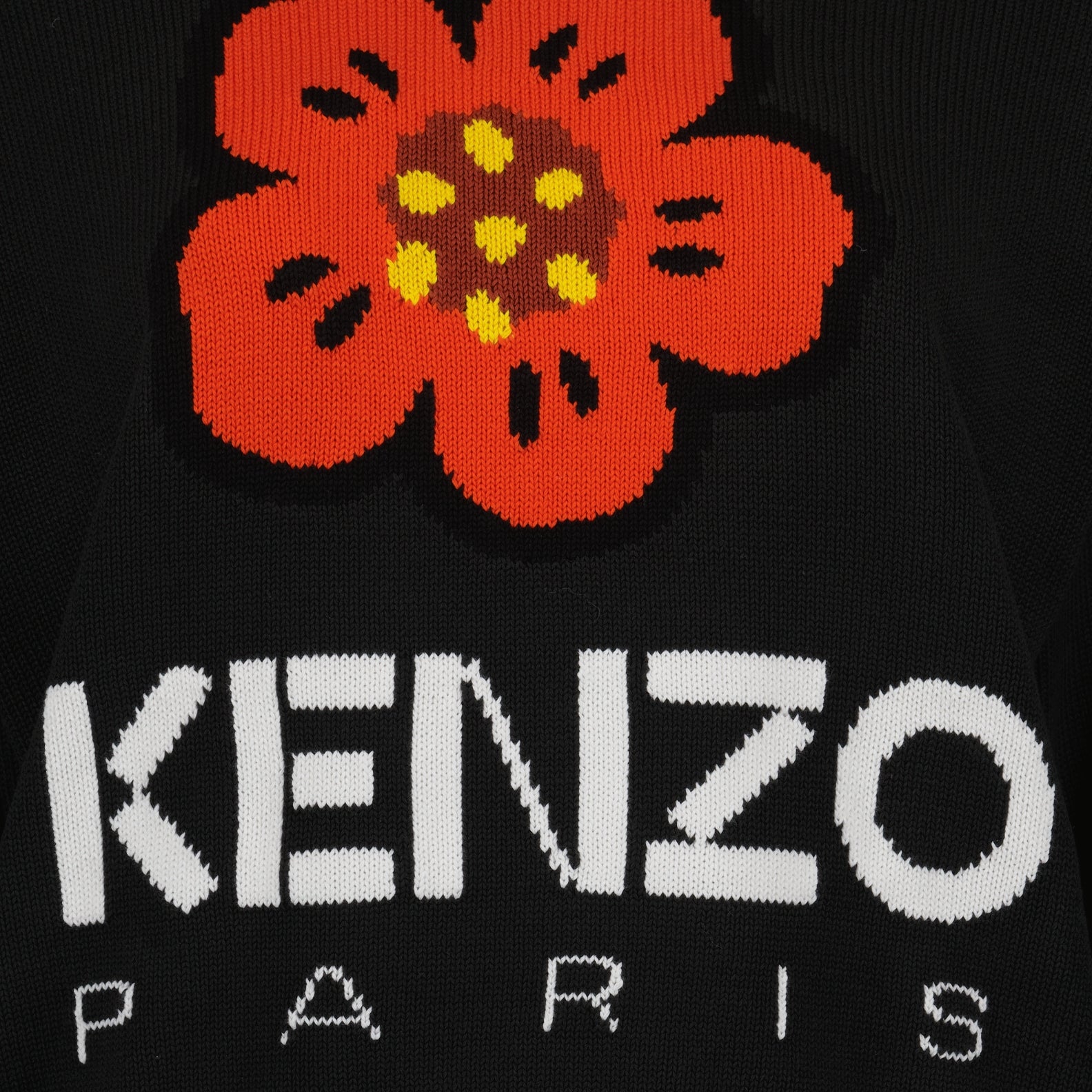 Knitwear Boke Flower Sweater Kenzo Black Women