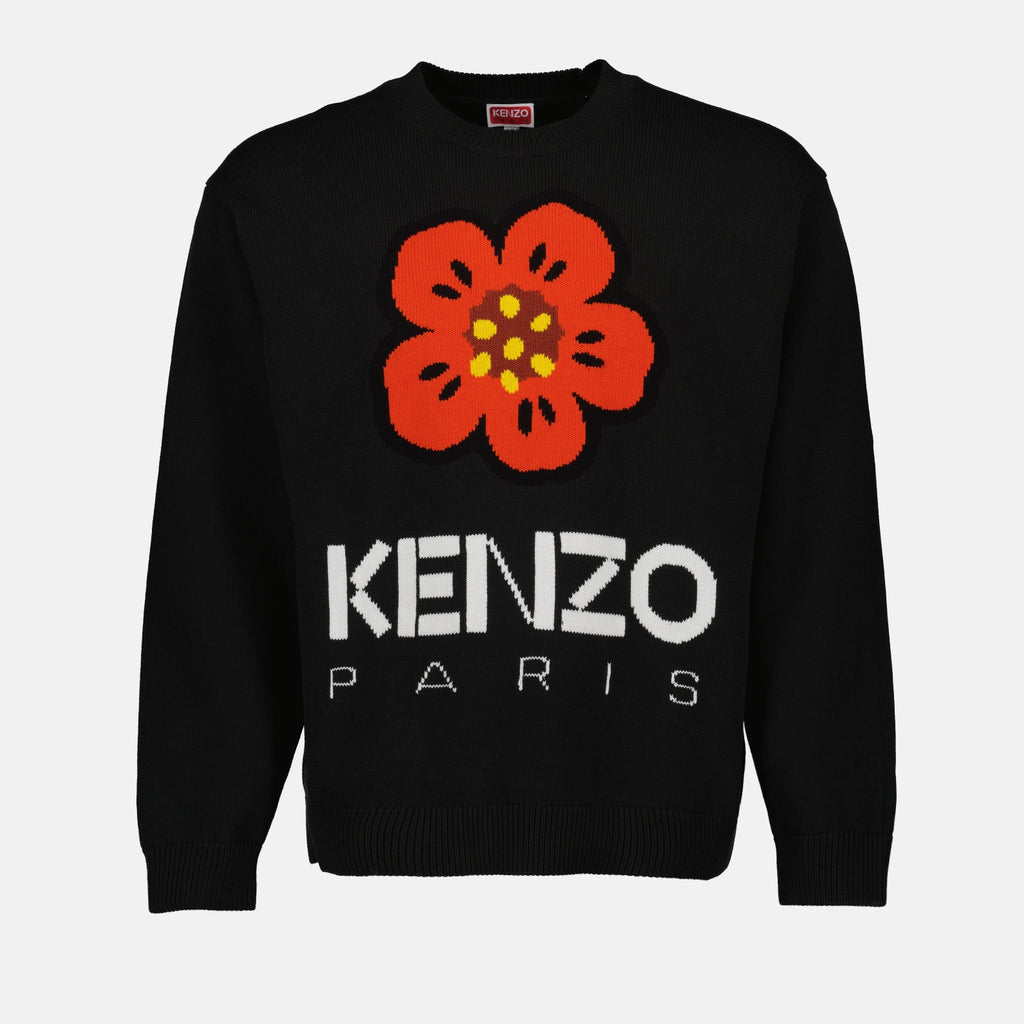 Knitwear Boke Flower Sweater Kenzo Black Man