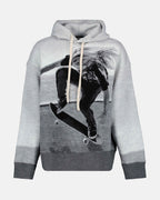 T-shirts Pull Skater Palm Angels Gris Homme