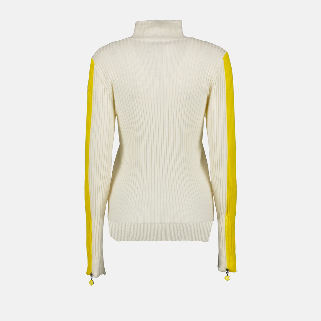 Maglieria Pull T-Neck Moncler Beige Femme