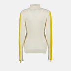 Maglieria Pull T-Neck Moncler Beige Femme