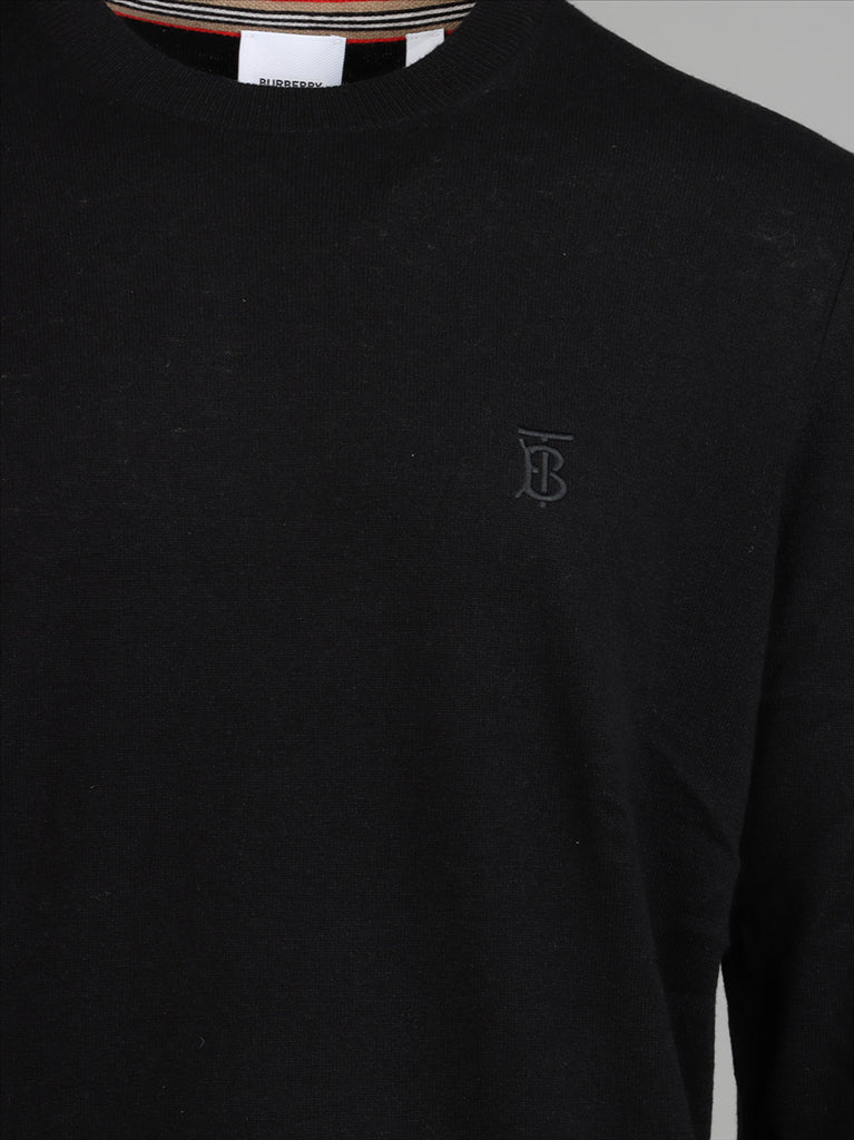 Maille Pull en cachemire Burberry Noir Homme