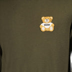 Maille Pull Teddy Moschino Vert Homme