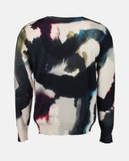 Knitwear Tie and Dye Sweater Alexander McQueen Multicolor Man