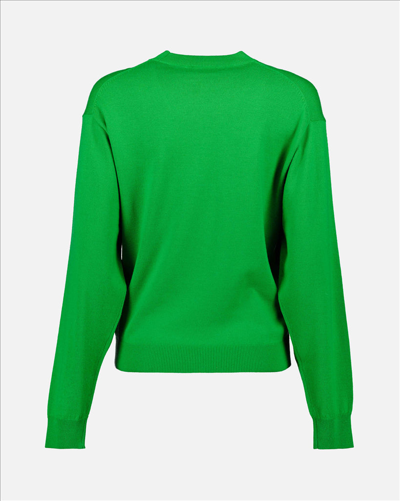 Maille Pull Tiger Tail K Kenzo Vert Femme