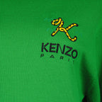 Maille Pull Tiger Tail K Kenzo Vert Femme