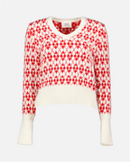 니트웨어 Pull vintage Ami PARIS 빨간색 Femme
