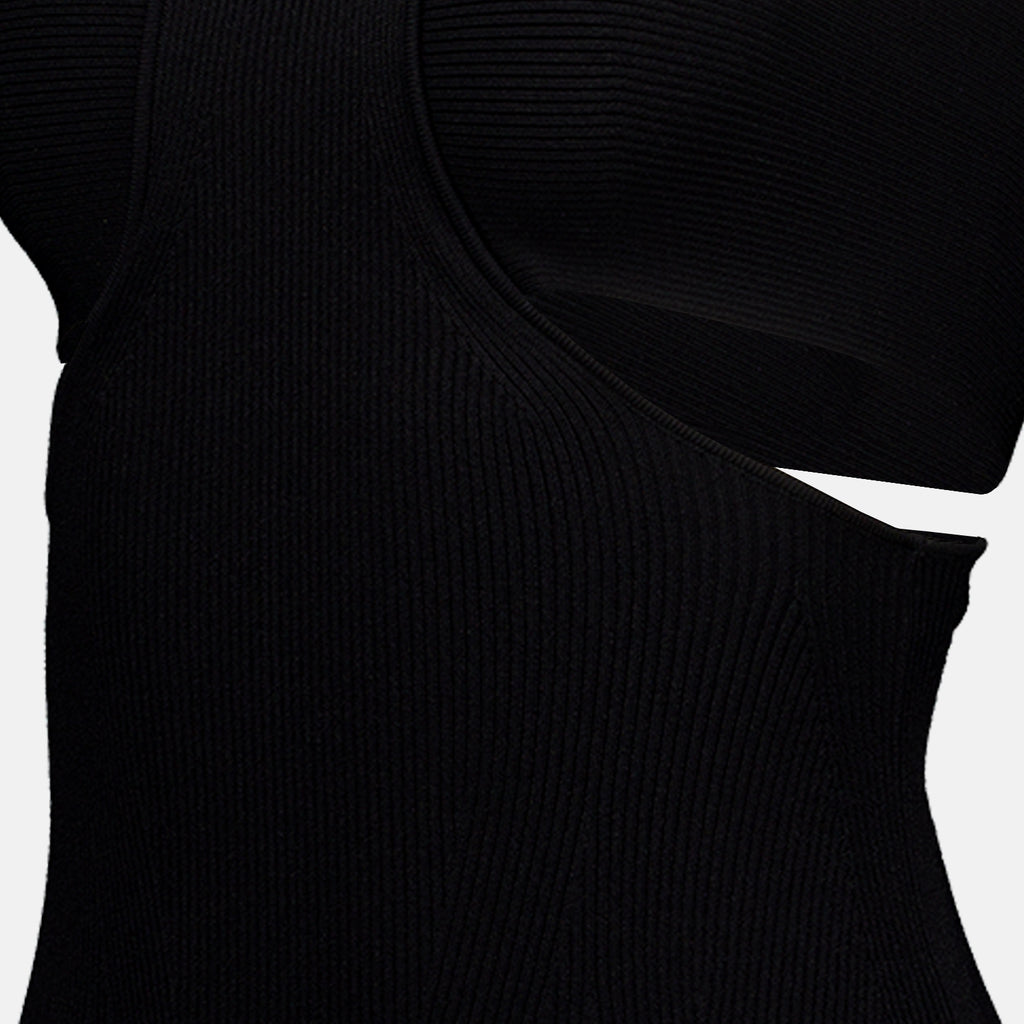 Robes Robe à harnais Alexander McQueen Noir Femme