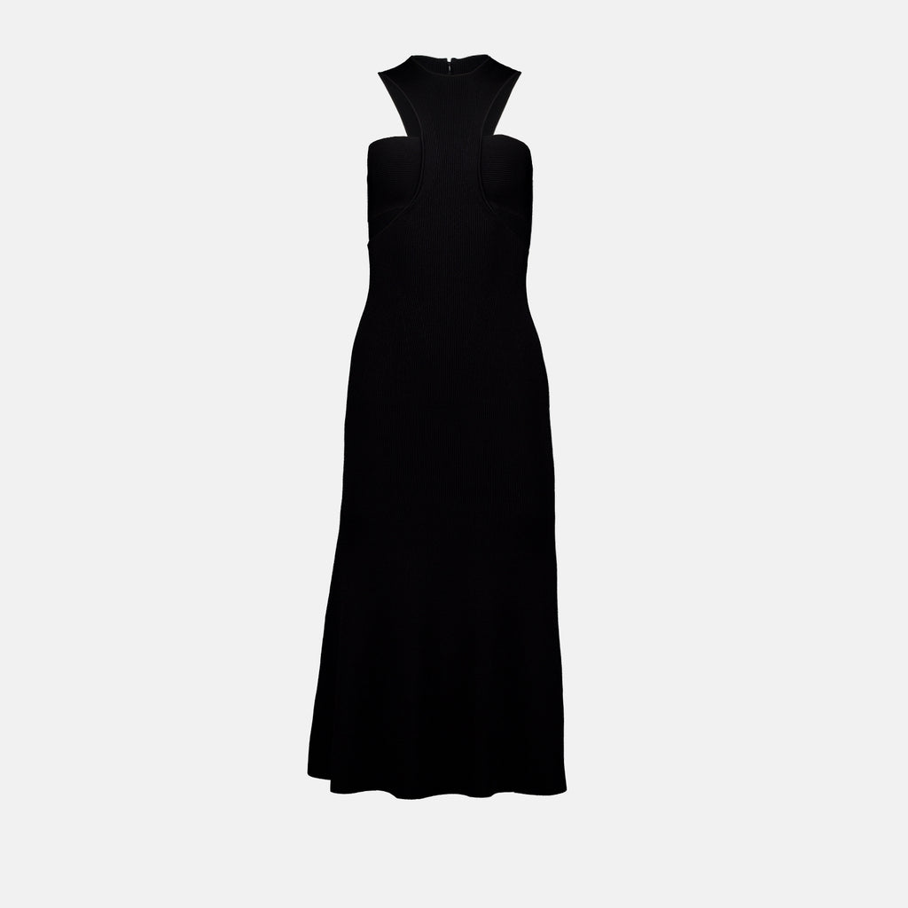 Robes Robe à harnais Alexander McQueen Noir Femme