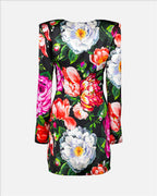 Vestidos Robe à imprimé fleurs Dolce & Gabbana Multicolorido Femme
