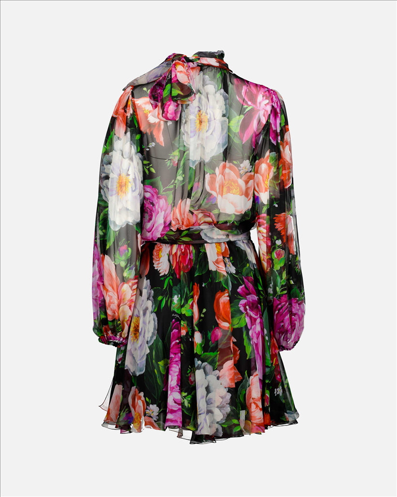 Robes Robe à imprimé fleurs Dolce & Gabbana Rose Femme