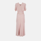 Robes Robe à taille froncée Rose Victoria Beckham Rose Femme