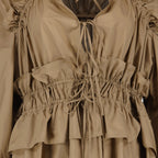 Robes Robe à volants MSGM Beige Femme