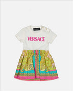 Vestuário Robe Barocco Goddess Versace Branco Crianças