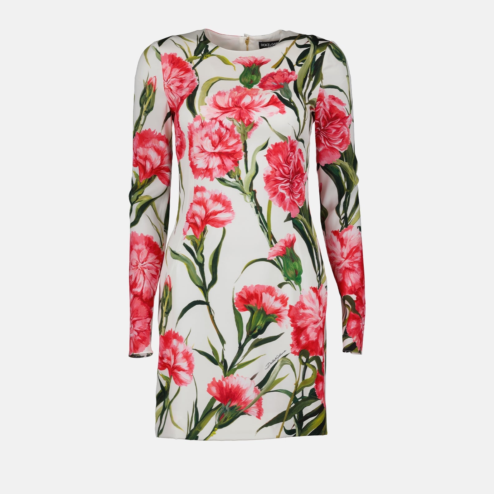 Dresses Carnation print dress Dolce & Gabbana Pink Women