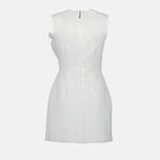 Robes Robe à volants Blanc MSGM Blanc Femme