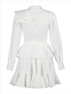 Robes Robe chemise Alexander McQueen Blanc Femme