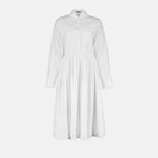 Robes Robe chemise Prada Blanc Femme