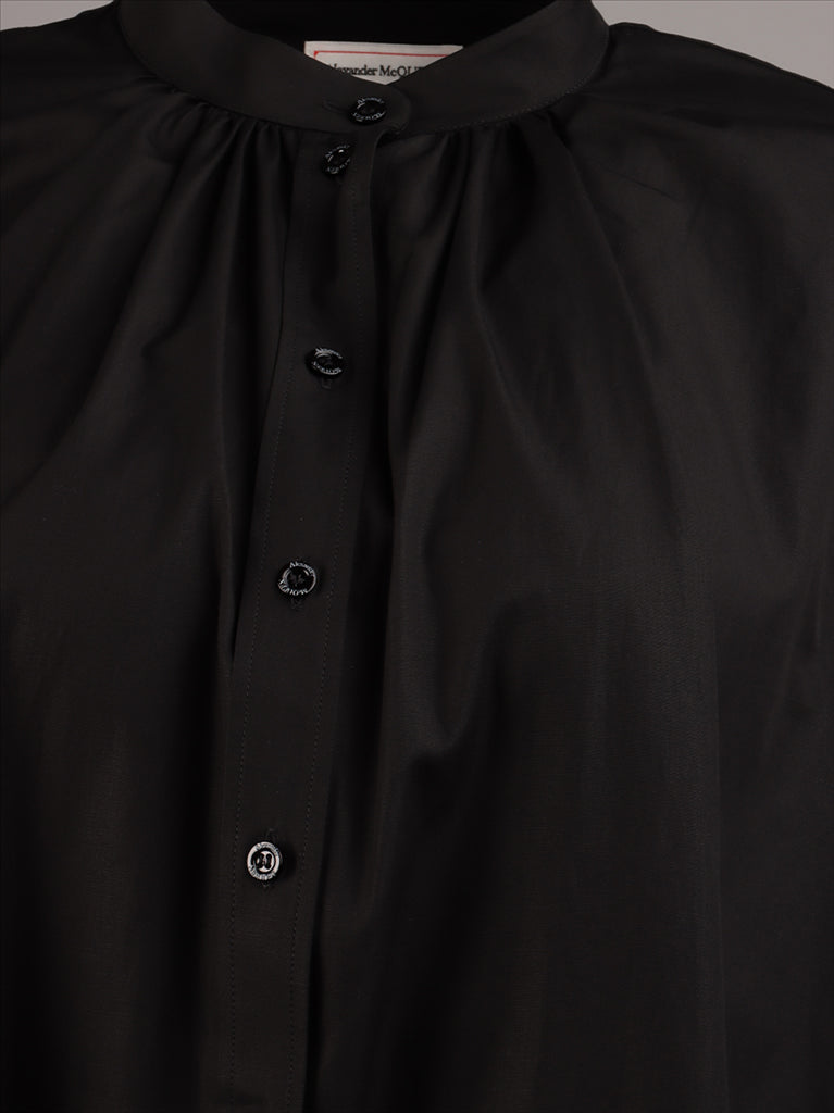 Robes Robe chemise Alexander McQueen Noir Femme