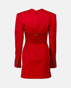 Dresses Corset Dress Versace Red Women