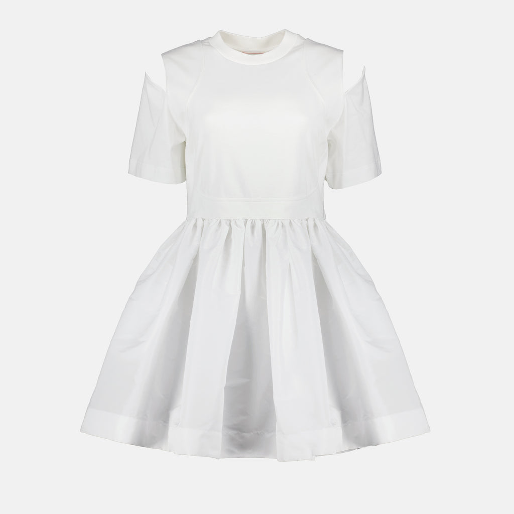 Robes Robe fendue Hybrid Alexander McQueen Blanc Femme