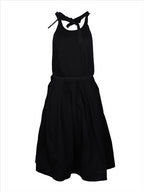 Vestidos Robe dos nu Prada Preto Femme