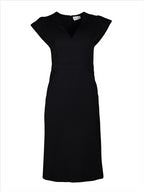 Robes Robe droite Alexander McQueen Noir Femme