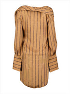 Dresses Crepe dress Fendi Brown Women
