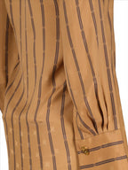 Dresses Crepe dress Fendi Brown Women