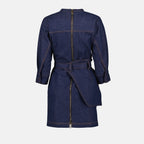 Robes Robe en denim Fendi Bleu foncé Femme