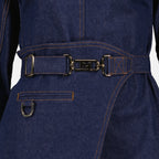 Robes Robe en denim Fendi Bleu foncé Femme