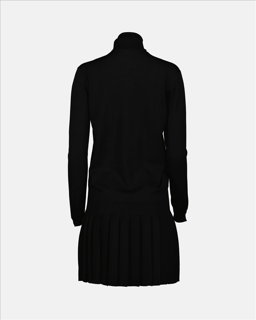 Vestidos Robe en laine Prada Negro Femme
