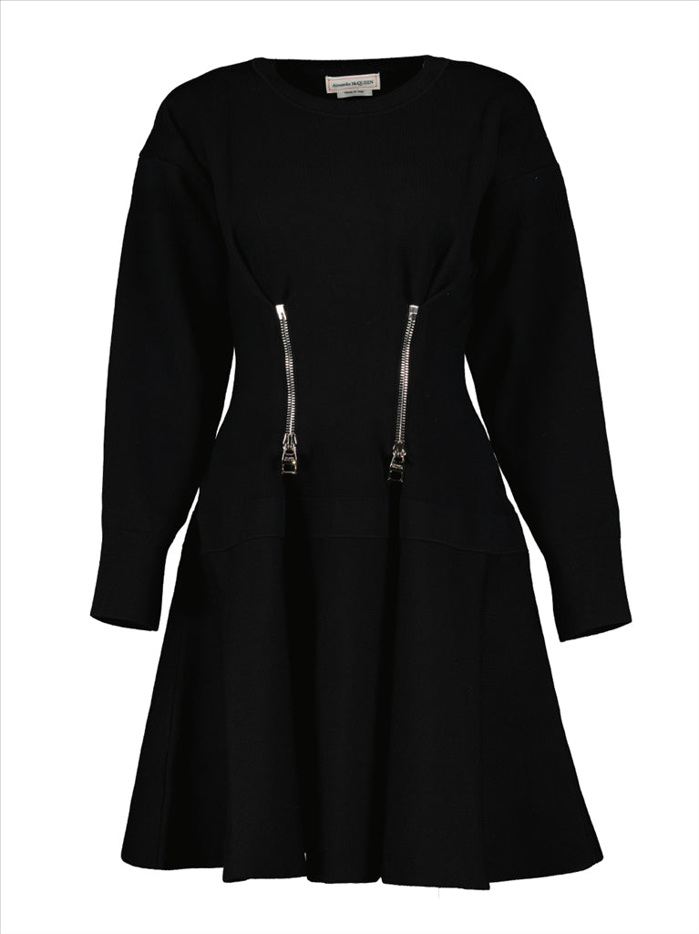 Dresses Black wool dress Alexander McQueen Black Women