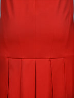 Robes Robe en laine Alexander McQueen Rouge Femme