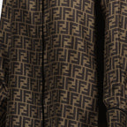 Dresses Satin Dress Fendi Brown Women