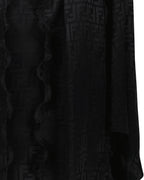 Robes Robe en soie FF Fendi Noir Femme