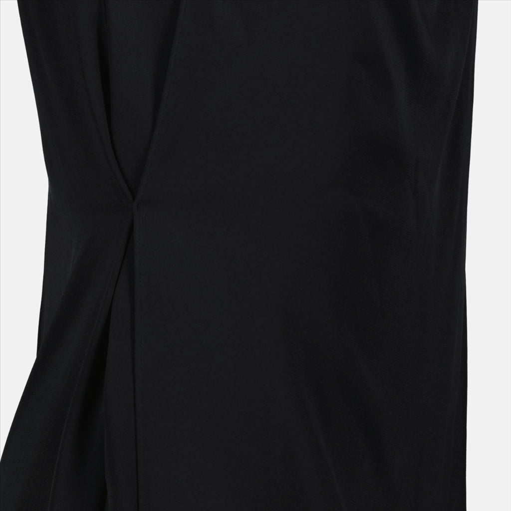 Robes Robe en soie Stella McCartney Noir Femme