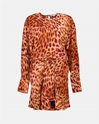 Robes Robe en soie Stella McCartney Orange Femme