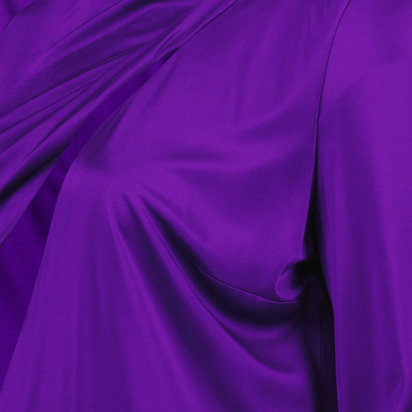 Robe en viscose violet