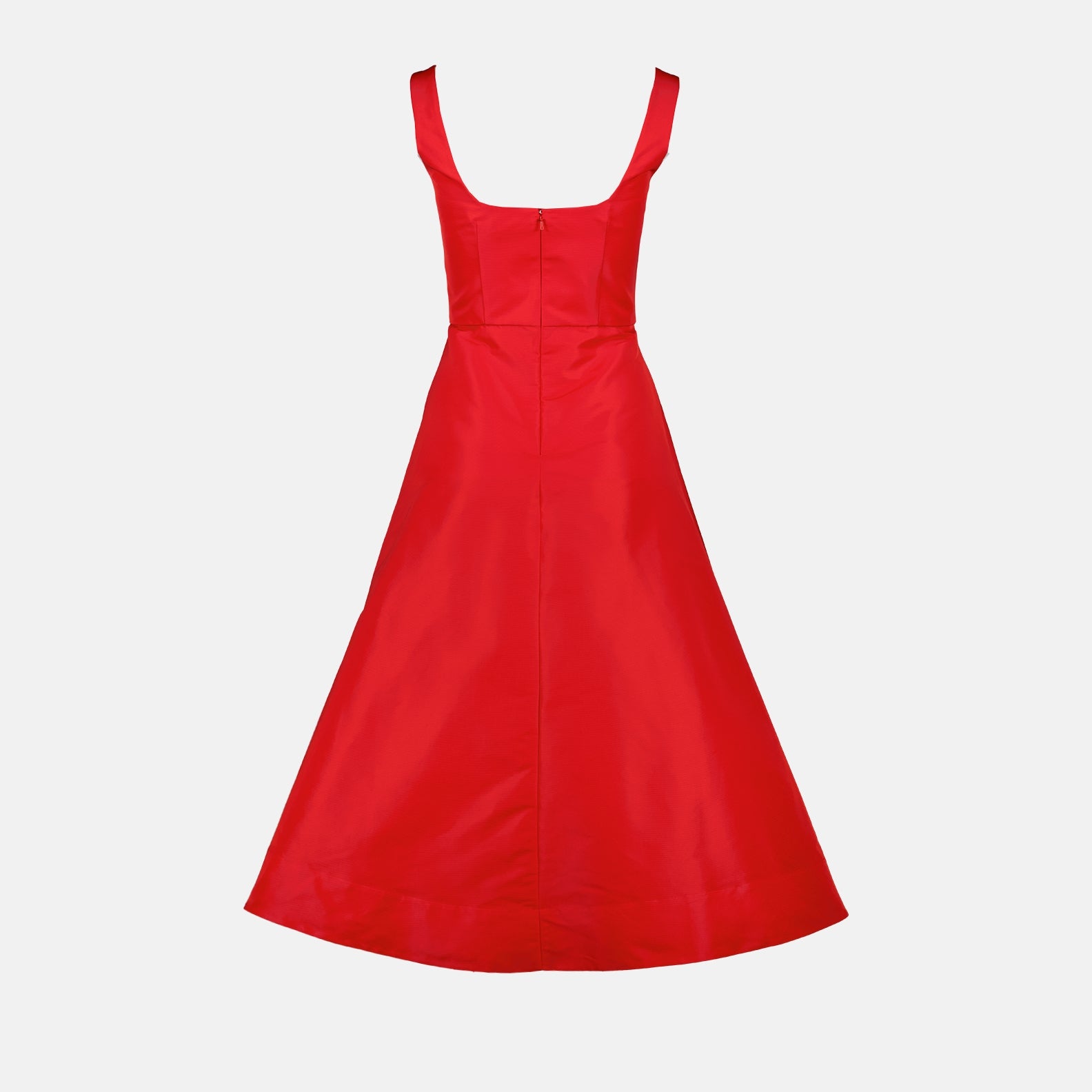 Robes Robe évasée Alexander McQueen Rouge Femme