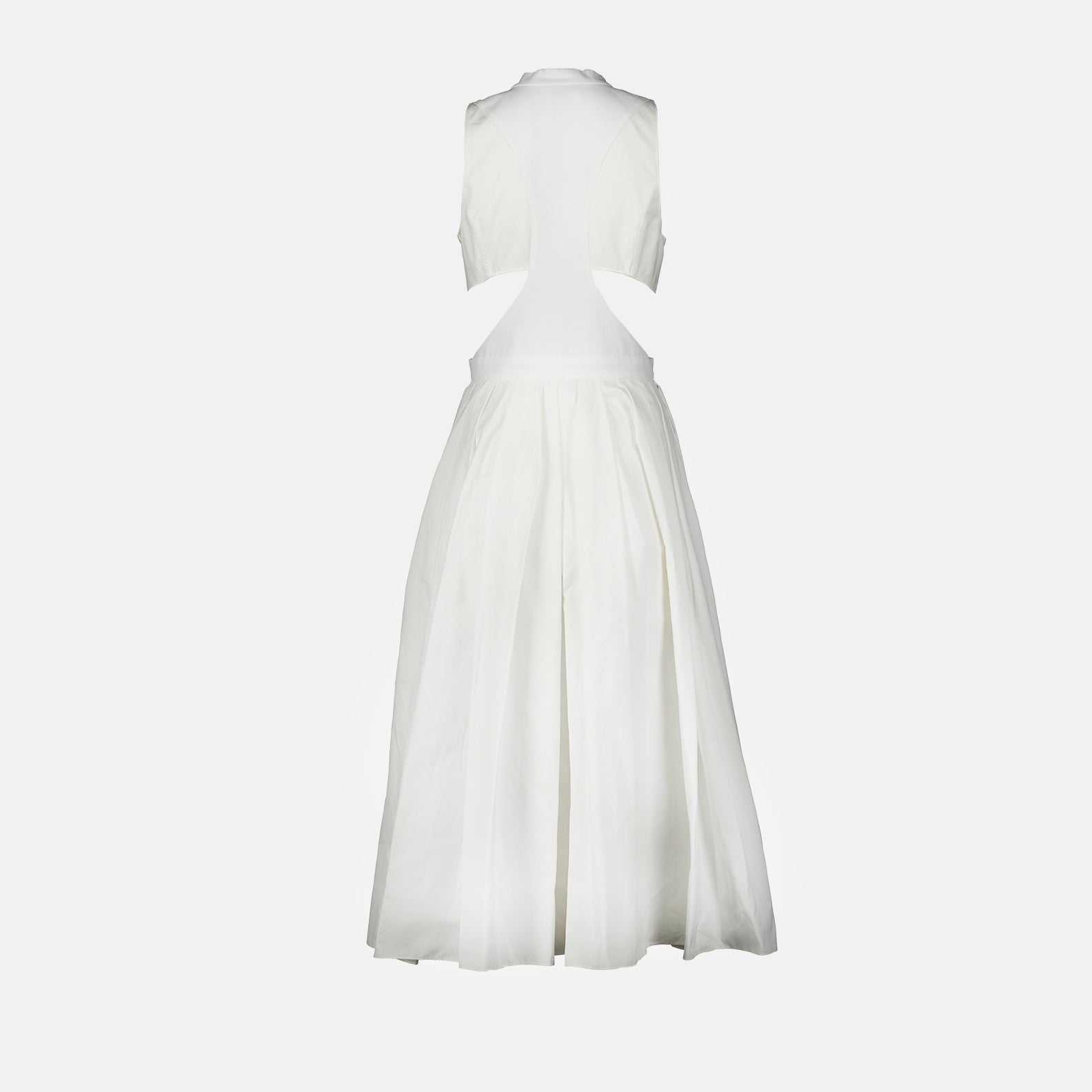 Robes Robe fendue Alexander McQueen Blanc Femme