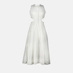 Robes Robe fendue Alexander McQueen Blanc Femme
