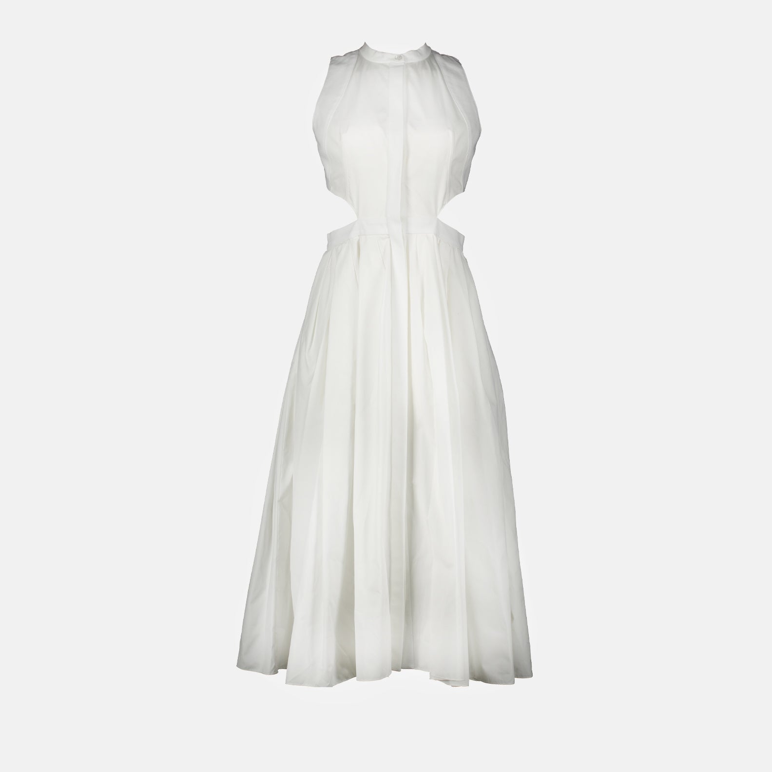 Robes Robe fendue Alexander McQueen Blanc Femme