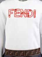 Vestuário Robe FF Fendi Branco Crianças