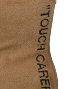 Vestidos Robe Fuzzy Off-White Marrom Femme