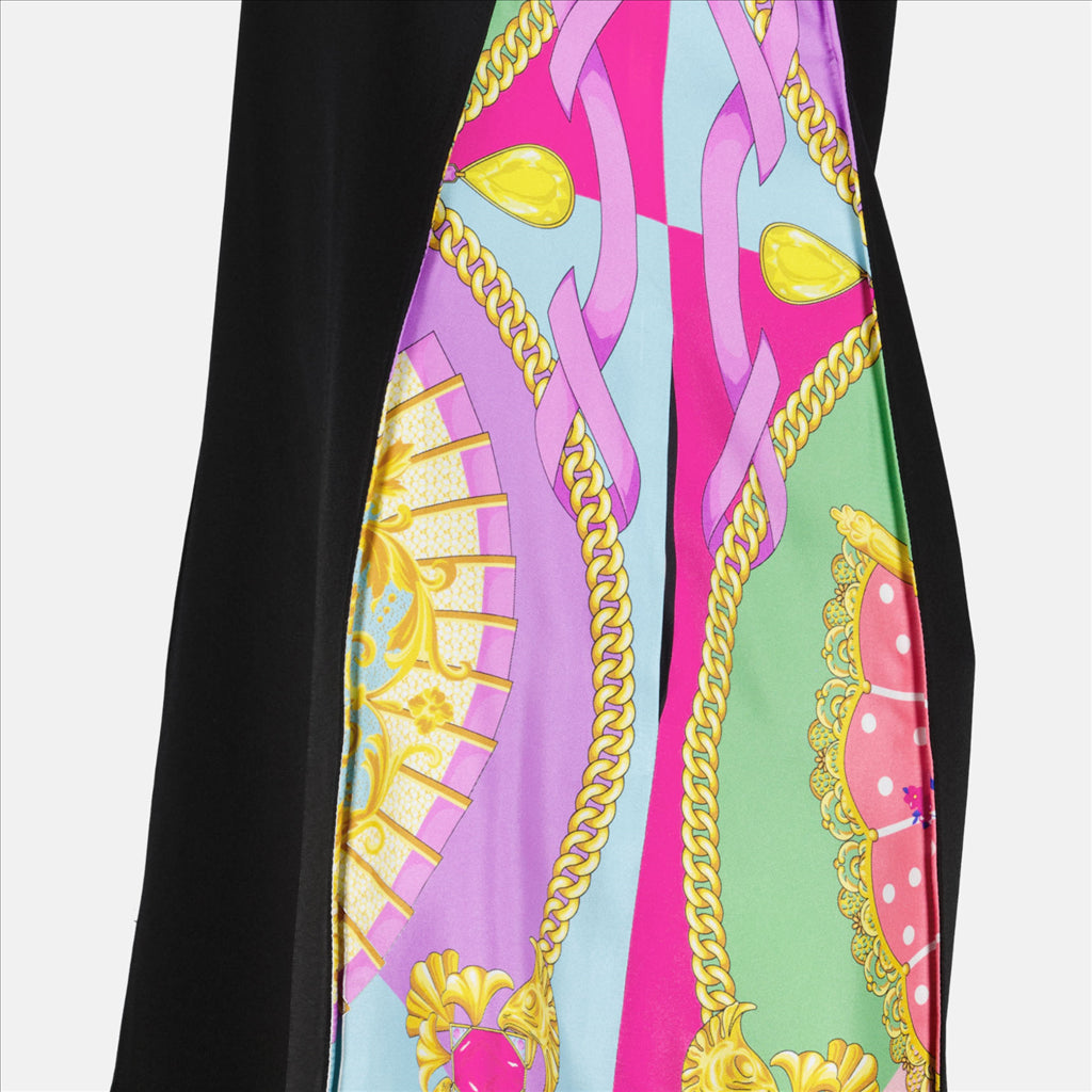 Robes Robe I Ventagli Versace Noir Femme