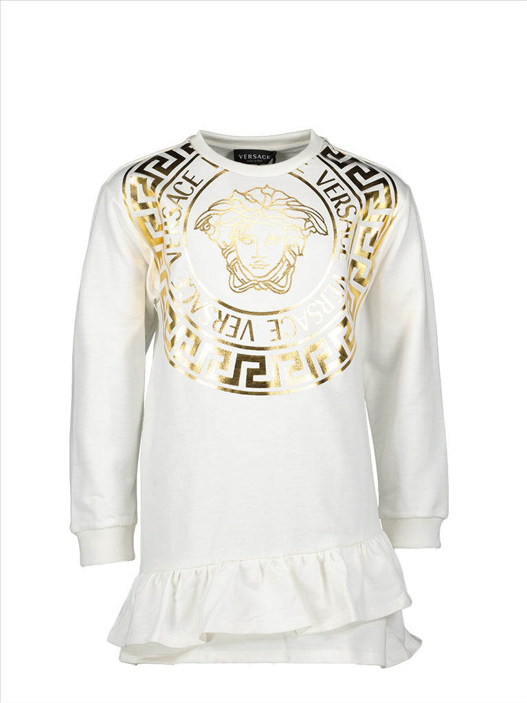 Vêtements Robe La Medusa Versace Blanc Enfants