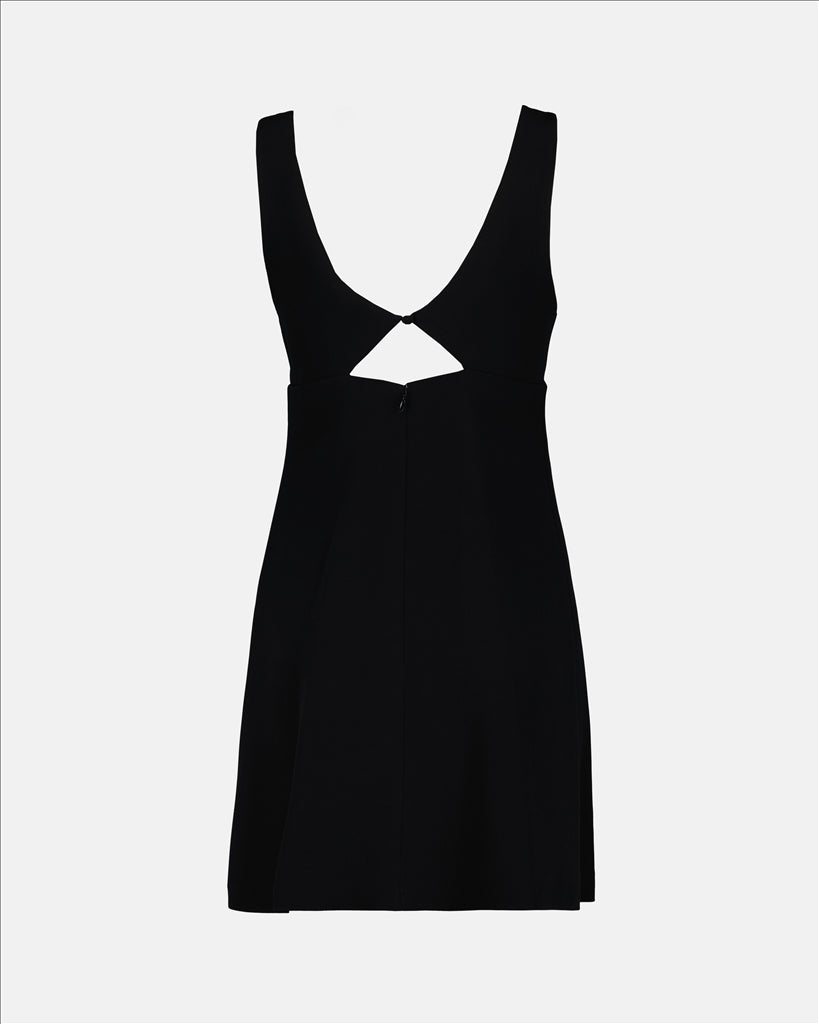 드레스 Robe à découpe Ami PARIS 검은색 Femme