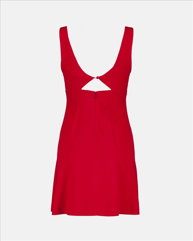 Robes Robe mini Ami PARIS Rouge Femme