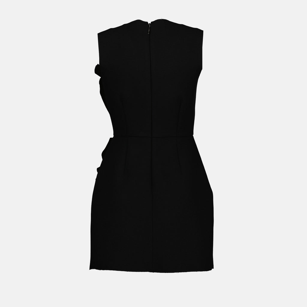 Robes Robe à volants MSGM Noir Femme